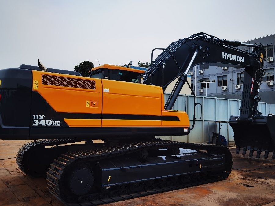 Η Κορέα Hyundai Excavator HX340HD Jindongyu Machinery με χωρητικότητα κουβάς 1,44-2,3m3