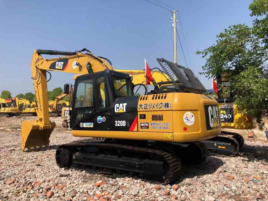 Ιαπωνία Χρησιμοποιούμενη CAT Excavator προς πώληση Δεύτερο χέρι 320D Jindongyu Μηχανήματα