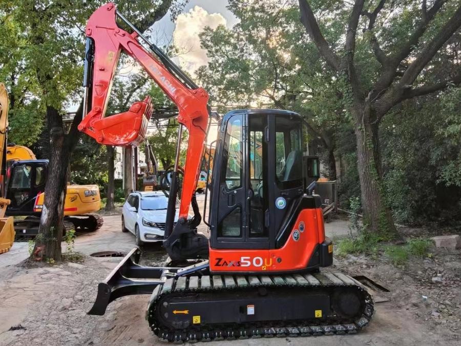 Ιαπωνία Χρησιμοποιούμενη εκσκαφέας Hitachi για πώληση Δεύτερο χέρι ZX50U Jindongyu Μηχανήματα