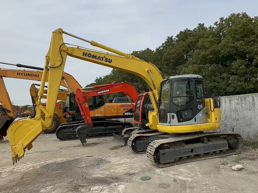 Ιαπωνία Χρησιμοποιούμενη Εκσκαφή Komatsu για πώληση Δεύτερο χέρι PC138US Jindongyu Μηχανήματα