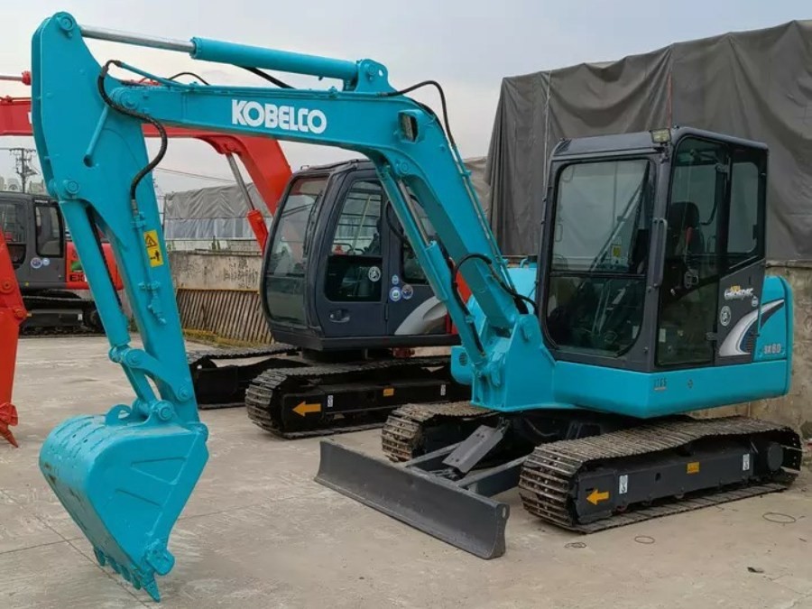 Ιαπωνία Χρησιμοποιούμενη εκσκαφέας Kobelco για πώληση ΣΚ60 Jindongyu μηχανήματα από δεύτερο χέρι