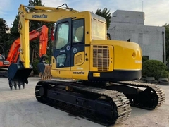 12 τόνων Χρησιμοποιούμενα εξορυκτικά Komatsu PC128us Crawler Υδραυλικό εξορυκτικό
