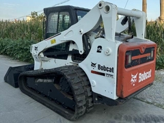 Μίνι Bobcat S550 Χρησιμοποιούμενο Σκιντ Στιερ Για πώληση Υδραυλικό φορτιστή τροχών